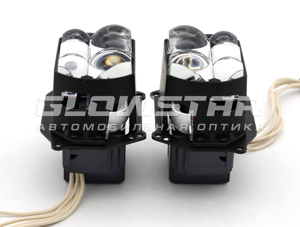Билед модули Aozoom FLPD-17-01 3.0 дюйма, 12V 60/94W, 5100/7500Lm (комплект, 2шт)