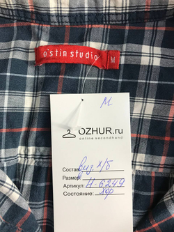 Рубашка Ostin для летнего гардероба, маркировка М, визуально на 46/48 размер