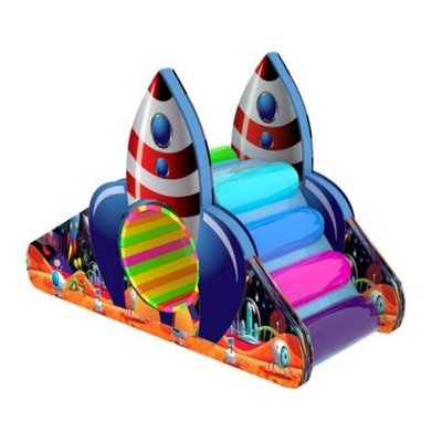 Веселое колесо "Ракета" (120х270х160 см) с механическим приводом