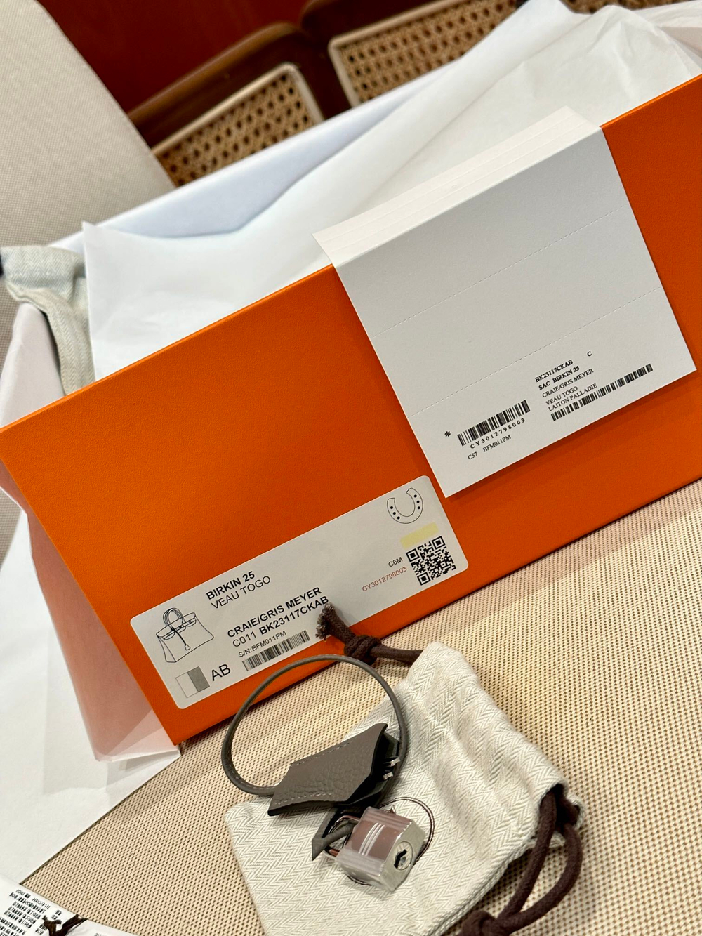 Hermes Birkin 25