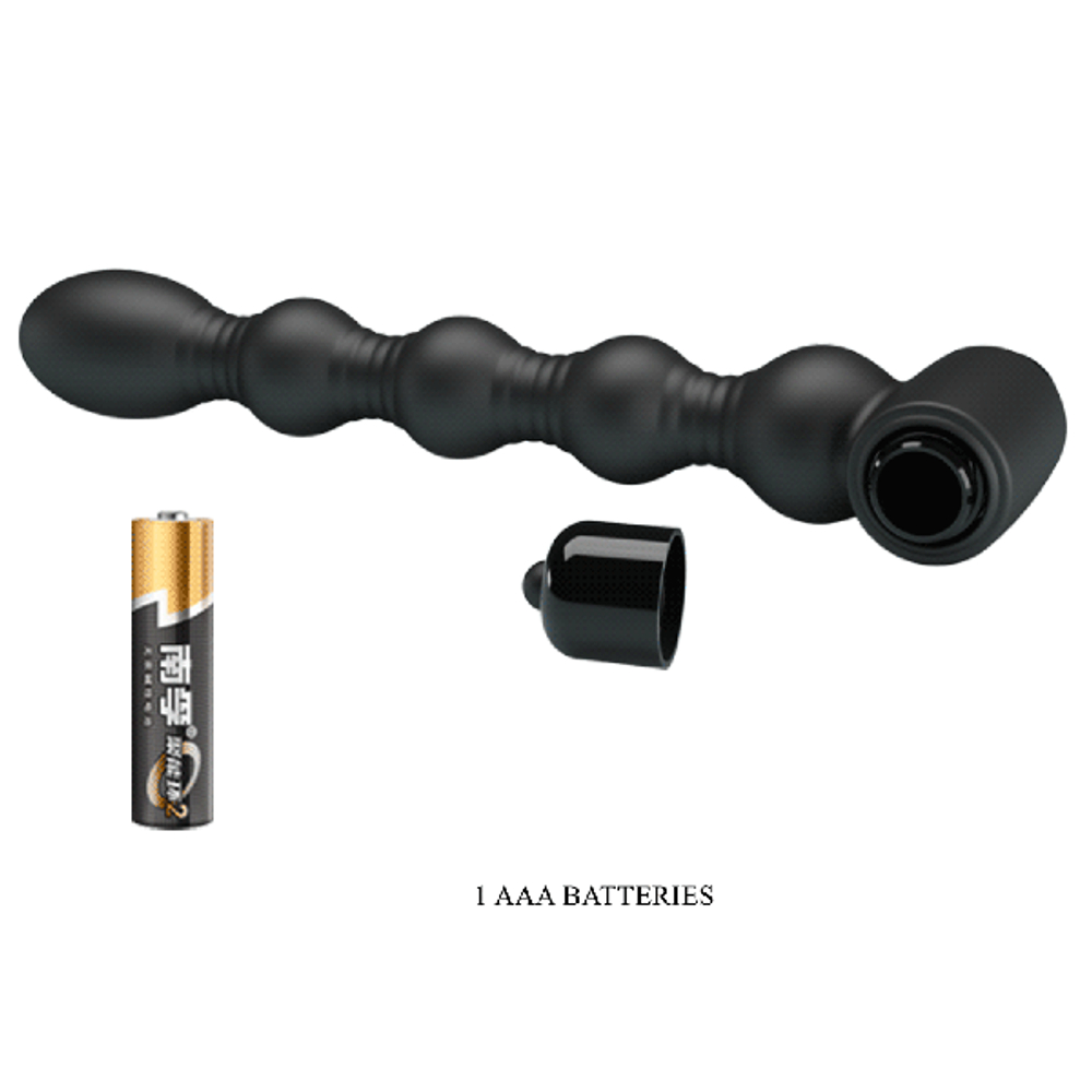 Анальная вибро-елочка 18,2см Mr.Play Vibrating Anal Plug BI-040105-MR