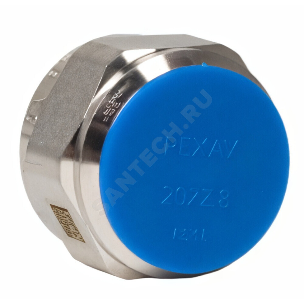 Евроконус для PE-X труб обжим латунь Дн 20х2,8х3/4" с накидной гайкой RAUTITAN flex Рехау 12663623003