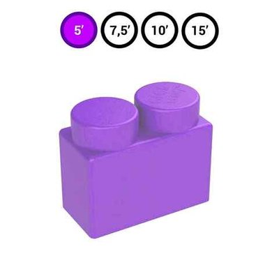 Элемент фиолетовый 2x1 для GigaBloks Outdoor