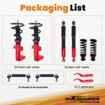 24 Way Damper Coilover Suspension Kit For Benz C-CLASS W203 C220 CLK280 00-08