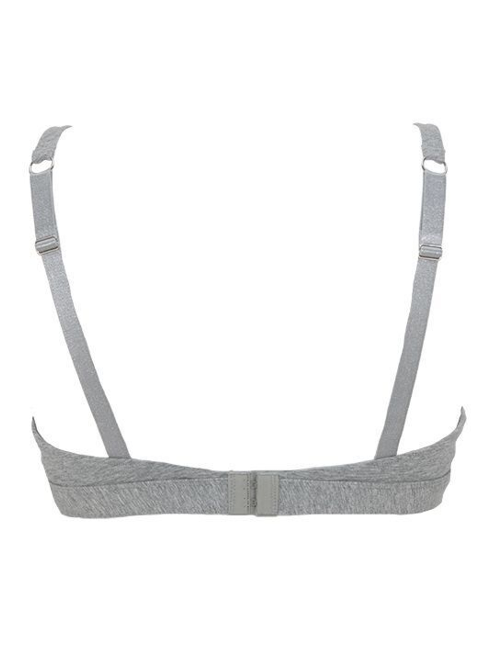 Бюстгальтер-триангул с мягкими двухслойными чашками (Размер: 6B) (Цвет: серый меланж)