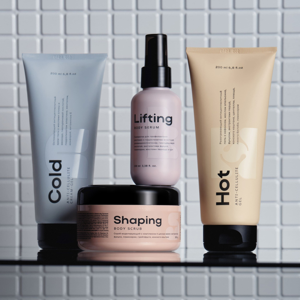 3D Slim Cosmetics Shaping Скраб для тела 300гр моделирующий