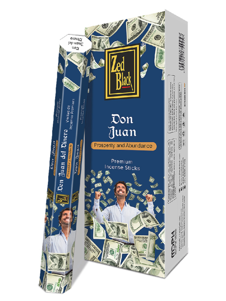 Zed Black Spanish Series Don Juan шестигранник Благовоние Дон Жуан