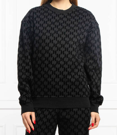 свитер Karl Lagerfeld - черный(216W1883)