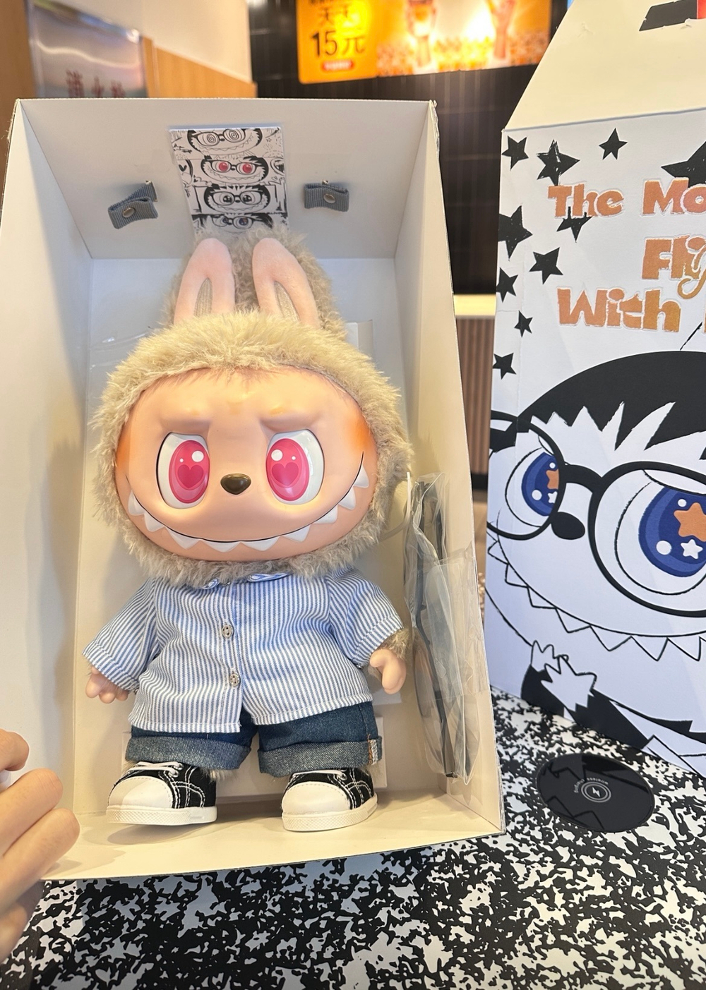 Дизайнерские игрушки Labubu the Monsters, Flip with Me