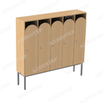 Шкаф детский для одежды 5 СЕКЦИЙ