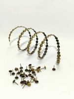 Гвоздевая лента "Античное золото" молдинги для мебели