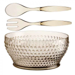 Набор для салата LUX, золотистый, 25,5см, 3 предмета (10262645)