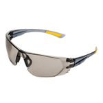 Очки защитные открытые, поликарбонатные, дымчатая линза// Denzel