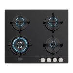 DeLonghi Газовая варочная панель NSL 460 N RUS
