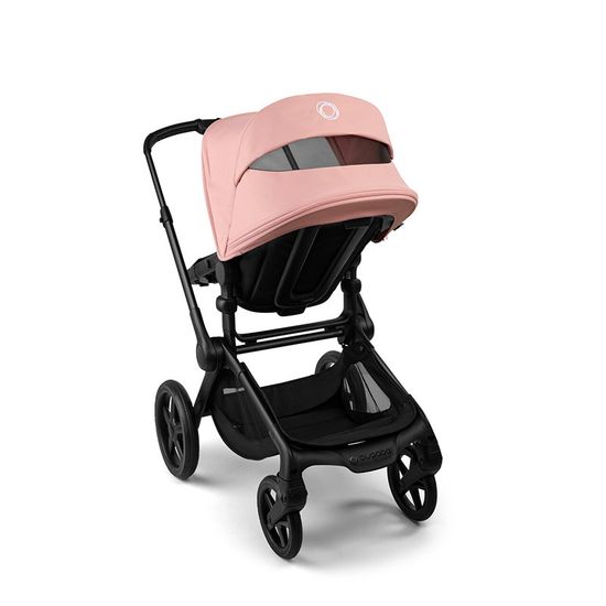 Коляска 2 в 1 Bugaboo Fox 5 Renew (Black/Heritage Black/Morning Pink)