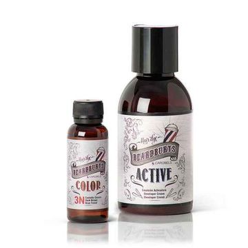 Красящий шампунь BeardBurys Dark Brown Color Shampoo 3N, Темно-коричневый