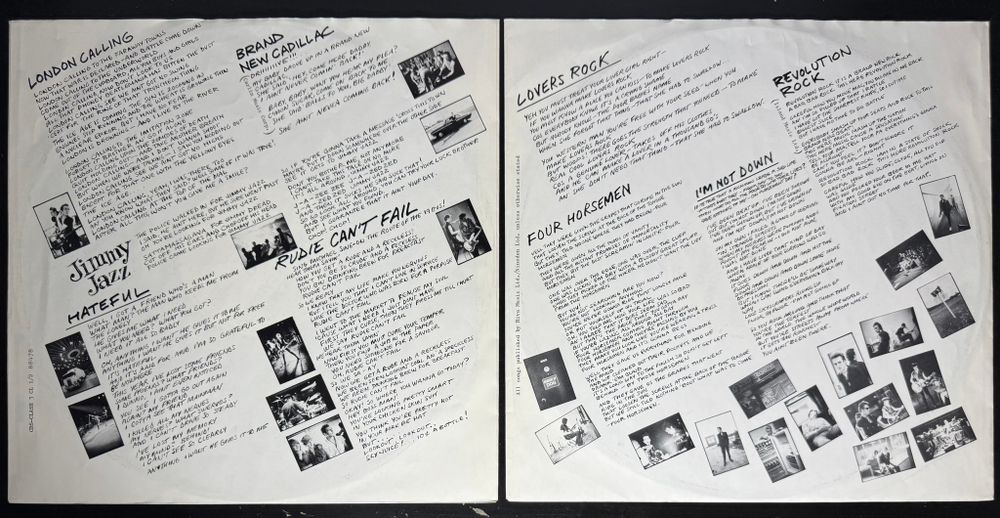 The Clash ‎– London Calling 2LP (Голландия 1979г.)