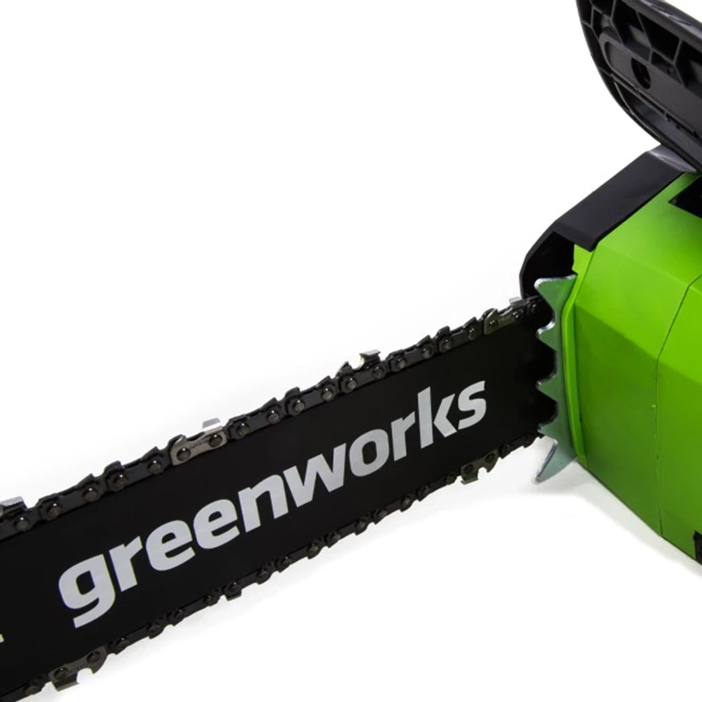 Аккумуляторная цепная пила Greenworks GD40CS18K5 (1 x 5 Ач, ЗУ) 2005807UG