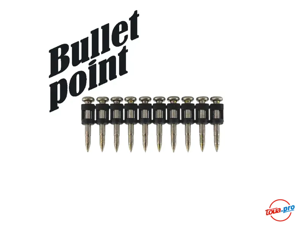 Гвозди по бетону Toua CN EG bullet point 3,05х40мм Toua (1000шт)
