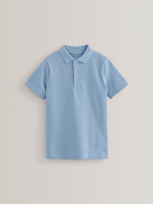 Поло школьное для мальчика Next 996-493, 5 шт., Голубой