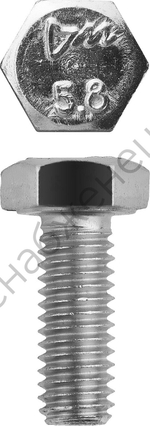 ЗУБР ГОСТ 7798-70 кл. пр. 5.8, M6 x 16 мм, болт оцинкованный, 5 кг (303080-06-016)