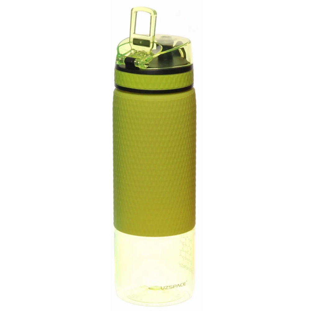Бутылка спортивная UZSPACE Diamond 5057 с емкостью для фруктов (680 мл)