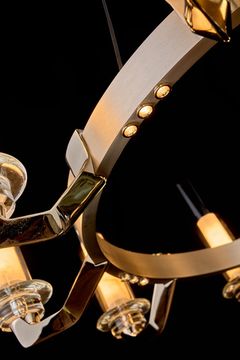 Подвесная люстра LE7907/10+5 Chrome хром Alana Leon