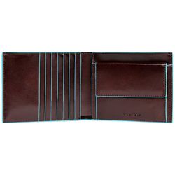 Кошелек мужской Piquadro Blue Square коричневый кожа (PU1239B2R/MO) 2