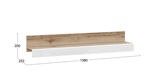 Полка настенная «Фьюжн»