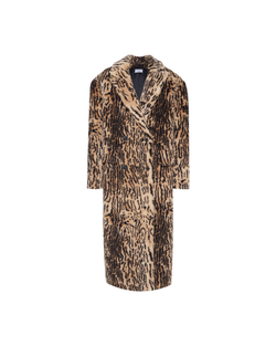 Шуба двубортная из шерсти Стелла Маккартни