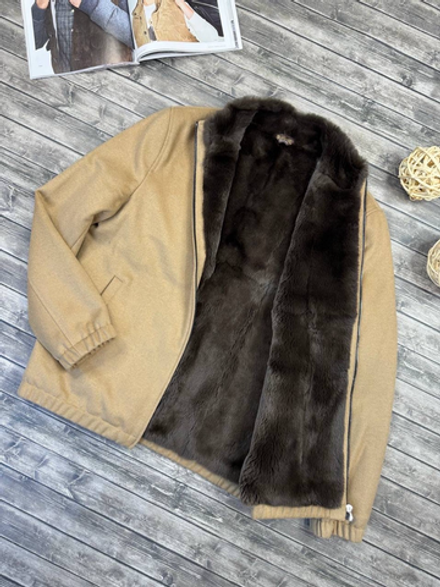 Бомбер Loro Piana с мехом