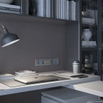 Рамка на 5 постов Hammer (серебряный) W0052406