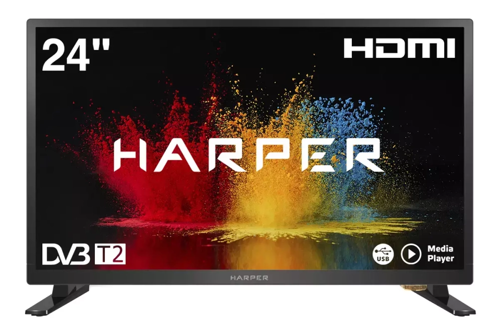 Телевизор 24" HARPER 24R575T