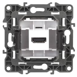 12-3114-12 ЭРА Розетка HDMI, IP20, Эра12, графит