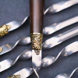 Подарочный набор шампуров "Медведи"