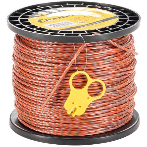 Леска CHAMPION Whisper-twist 3,5*124 м (витой квадрат)+нож   C7124