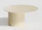 Столик Type D 80 см со смещенным основанием D 39 см (молочный)