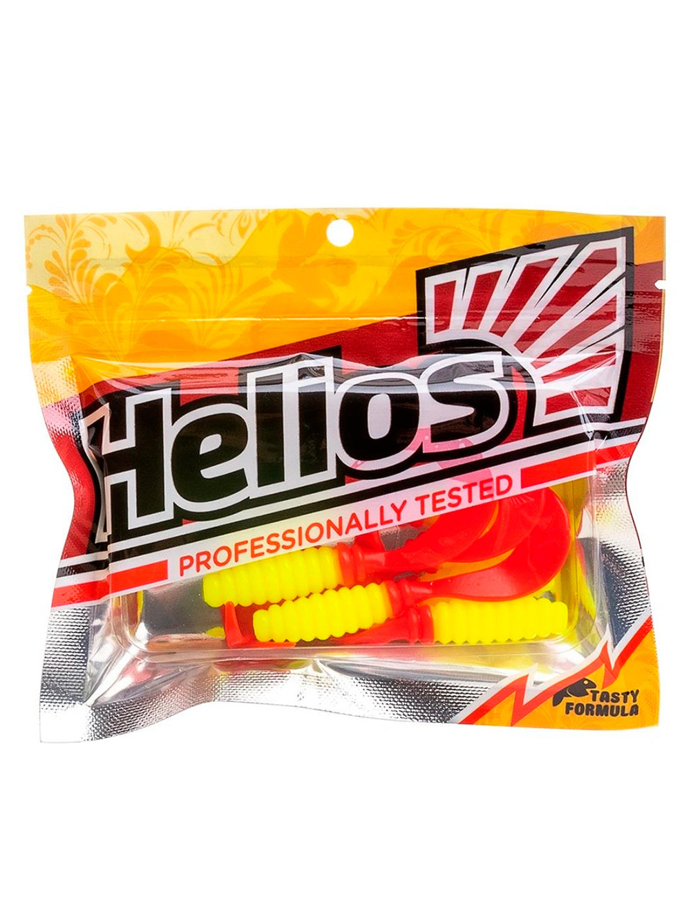 Твистер Helios Credo 3,35"/8,5 см Pepper Red 7шт. (HS-11-030)