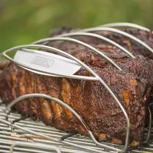 Малая подставка для запекания рёбер, мяса, птицы, 5 секций, Weber