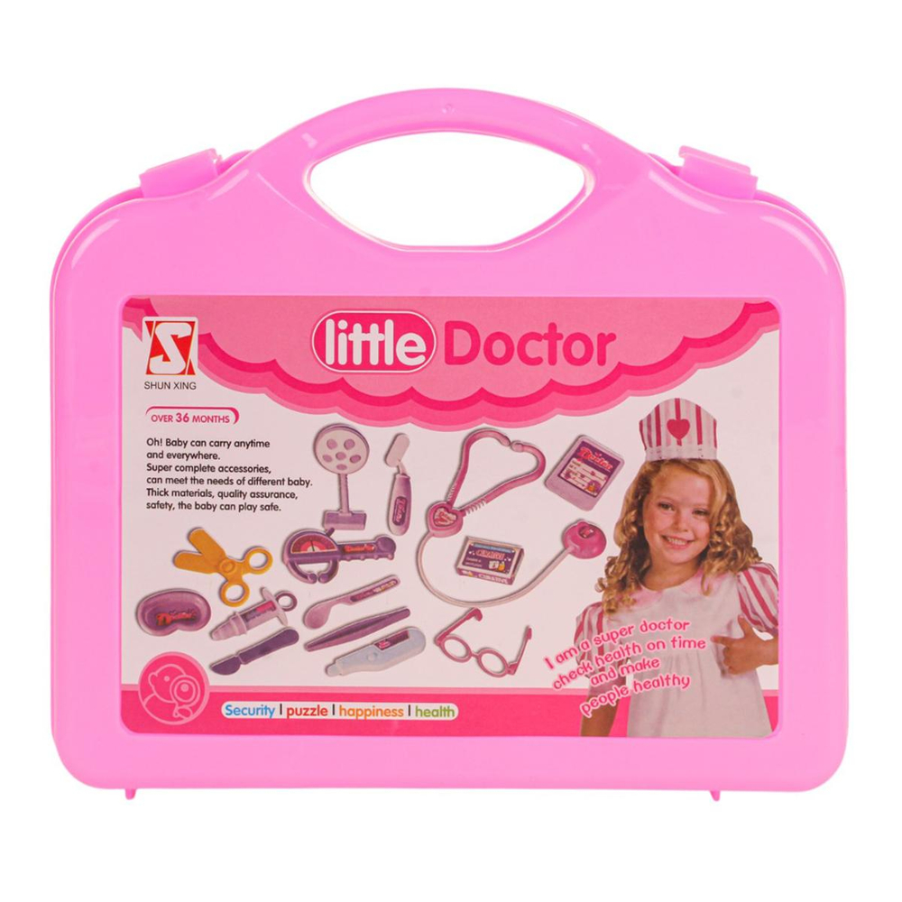 Набор Доктора, розовый, блистер M505-17