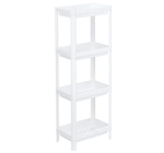 Этажерка прямоугольная (4 секции) 365x230x180 полки с бортиками М2703