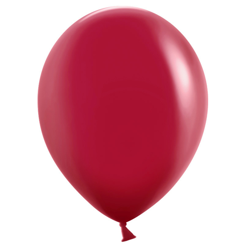 Шар 12" Бургундия пастель ДБ