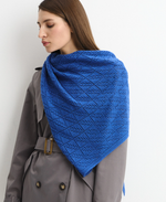 Женская косынка DBR 0045 синий