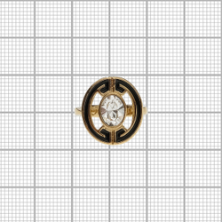 "Кальвария" кольцо в золотом покрытии из коллекции "Мариот" от Jenavi