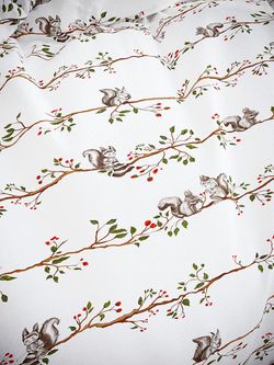 Наволочка комплект 2шт перкаль Сказка "Белки" 70x70 см на молнии