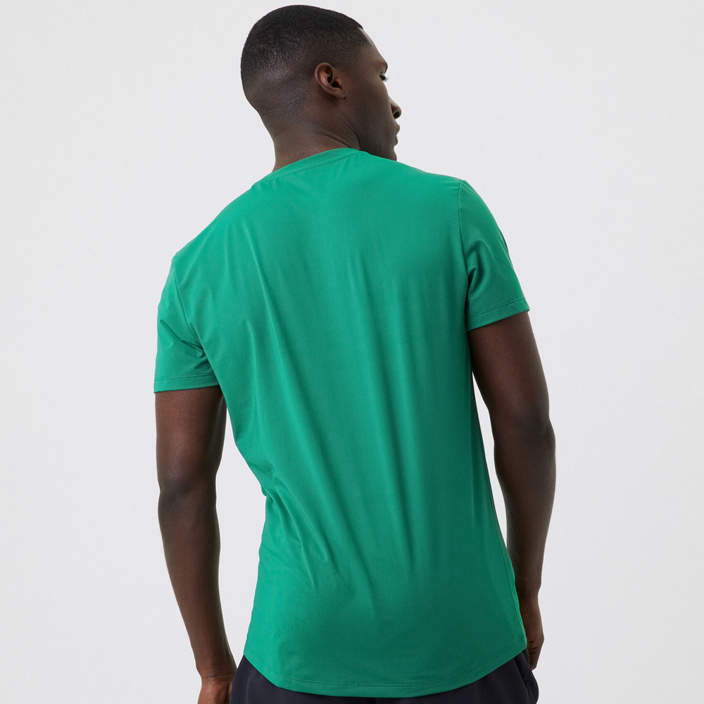 Мужское теннисное поло Björn Borg Print T-Shirt Men - Green