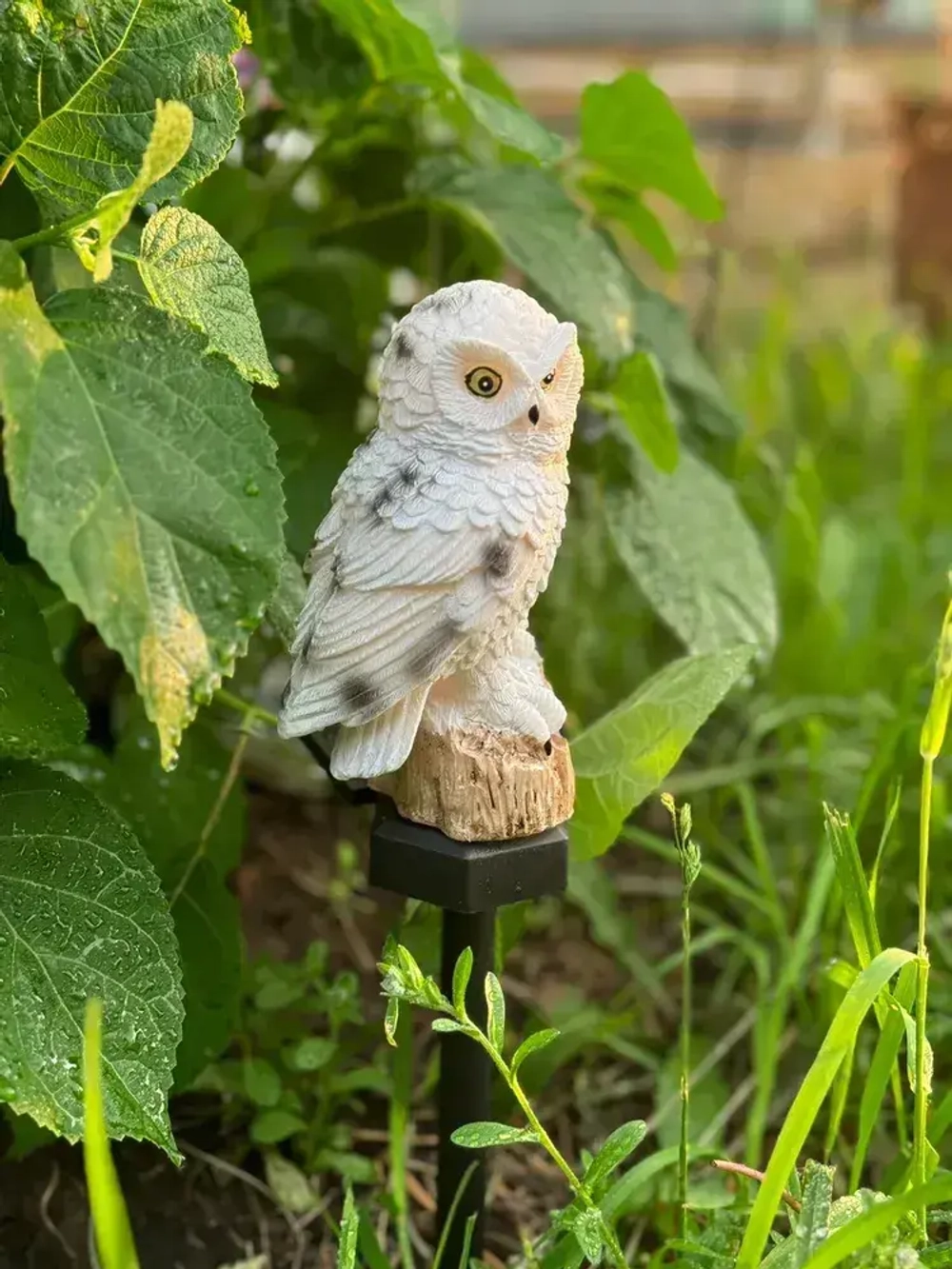 Светильник уличный на солнечной батарее "Сова" Live home