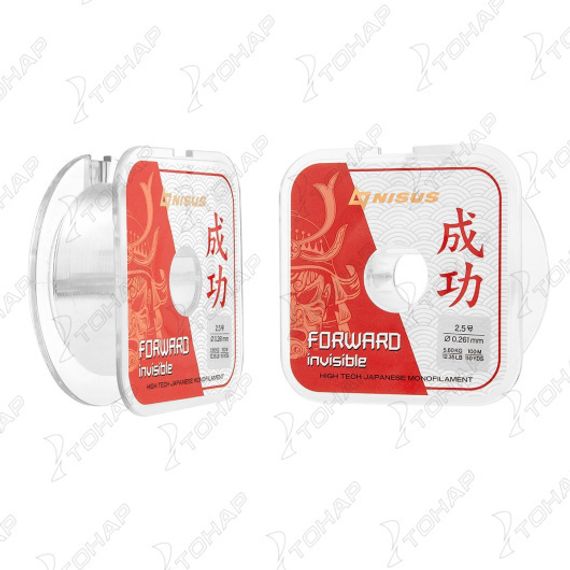 Леска FORWARD Invisible 0,261mm/100m Nylon (N-FI-0261-100) Nisus