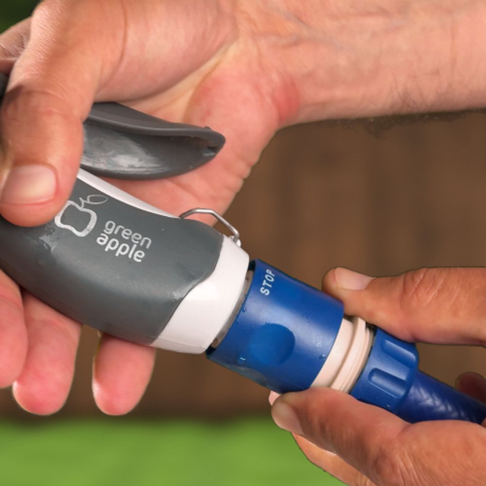 GWHM12-038 GREEN APPLE Пистолет-распылитель, пластик, 6 режимов