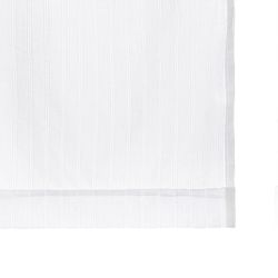 Тюль из хлопка белого цвета из коллекции Essential, 140х290 см